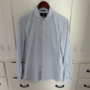 1901 Blue Striped Oxford